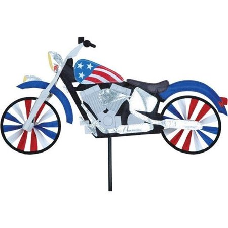 PREMIER DESIGNS Premier Designs PD26836 22 inch Patriotic Motorcycle Spinner PD26836